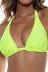Luli Fama Brilla Triangle Halter Top